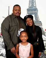 Family Portraits on Backdrop